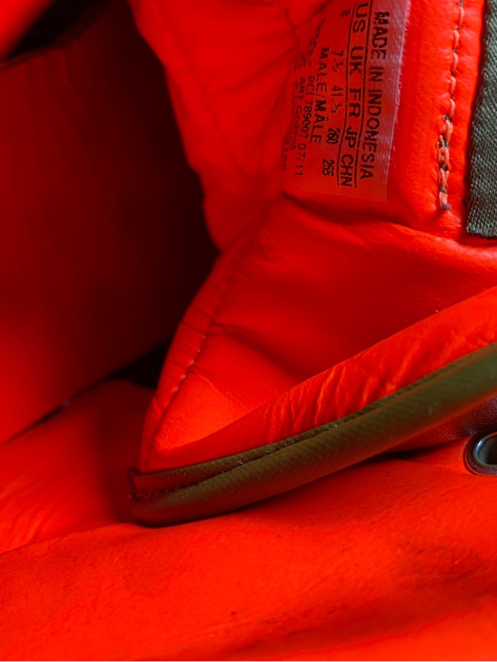 Travis Scott Bright Red Sneakers